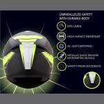 Vega Ryker Bolder Matt Finish Full Face Dual Visor Helmet for Men - Image 2