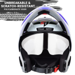 Steelbird SBA-7 Huracan Flip-Up Helmet for Men and Women - Image 2
