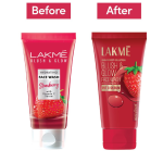 Lakme Blush & Glow Strawberry Refreshing Gel Face Wash 100 g - Image 4