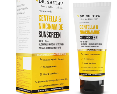 Dr Sheth's Centella & Niacinamide Sunscreen