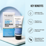 Dr. Sheth's Vitamin E & Ginseng Face Moisturizer Cream For All Skin Types 50 g - Image 2