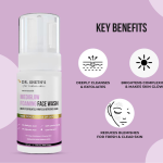 Dr. Sheth's Mediglow AHA-BHA Foaming Face Wash For Glowing Skin 100ml - Image 3