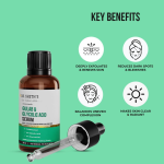 Dr. Sheth's Gulab & 6% Glycolic Acid & 5% Niacinamide Instant Brightening Face Serum 30 ml - Image 2