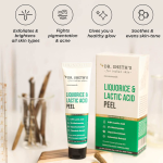 Dr. Sheth's Liquorice & Lactic Acid (AHA) Chemical Peel for Even-Toned, Glowing Skin For Unisex, 30g - Image 2