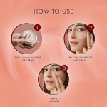 LAKMÉ Peach Milk Soft Crème Light Moisturizer for Face 300 g - Image 2