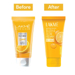 LAKMÉ Blush & Glow Exfoliating Face Wash With Vitamin C Serum - Lemon Fruit100g - Image 2
