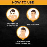 Garnier Men Face Wash, Brightening & Anti-Pollution, TurboBright Double Action, 150 g - Image 3