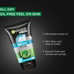 Garnier Men Face Wash Balances Oil Level in Skin 150 g - Image 3