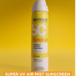 Garnier SuperUV Invisible Air Mist Sunscreen SPF50 PA++++ UVA/B for Broad Spectrum For Men & Women 75ml - Image 2
