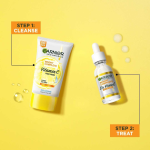 Garnier Bright Complete Facewash 150g & Bright Complete Vitamin C Serum 30ml - Combo - Image 3