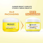 Garnier Skin Naturals Bright Complete Vitamin C Serum UV Cream, Vitamin C Day Cream for Sun Protection 45 g - Image 2