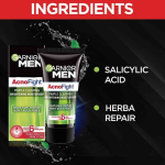 Garnier Men Acno Fight Pimple Clearing Brightening Cream Moisturizer, 45G - Image 2