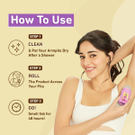 Plum BodyLovin' Underarm Roll On (Vanilla Vibes)  for Women 50 ml - Image 2
