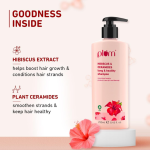 Plum Hibiscus & Ceramides Long & Healthy Shampoo For Women & Men 75 ml - Image 3