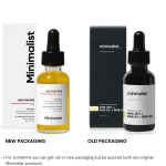 Minimalist 25% AHA + 2% BHA + 5% PHA Peeling Serum Solution for Glowing Skin 10 ml - Image 3