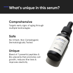 Minimalist Multi Peptide Night Face Serum for Women & Men 30 ml - Image 2