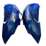 Fuel Tank Cover for Tvs Apache Rtr 160 4v | Bs4 Model | Matt Blue Colour | Set Of 2