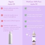 WishCare Pure Cold Pressed Natural Unrefined Jojoba Oil - Moisturizer For Skin 100 ml - Image 4