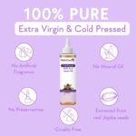 WishCare Pure Cold Pressed Natural Unrefined Jojoba Oil - Moisturizer For Skin 100 ml - Image 3