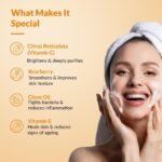 Fixderma Orange Face Wash for Women & Men - 75g - Image 3