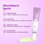 Fixderma Brightening Lip Balm With SPF 50 PA+++ for Pigmented & Dry Lips - Image 3