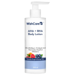 WishCare 10% AHA + 1% BHA Body Lotion For Men & Women - 200 Ml