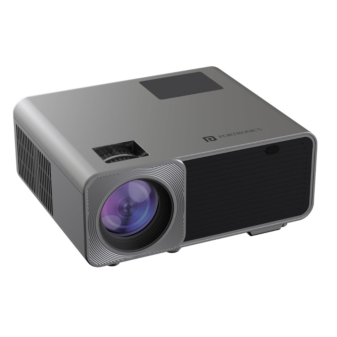 @Miniexpress.lk - 2025-07-17T102324.562 Portronics Beem 450 Smart LED Projector with 1080p Full HD Resolution - Image 1