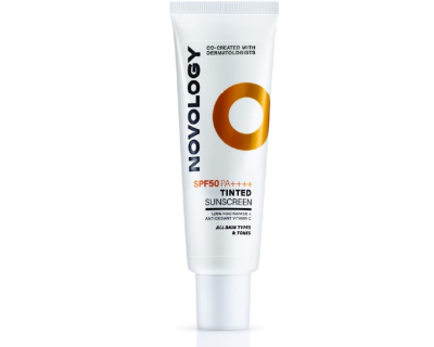 Novology SPF 50 PA++++ Tinted Sunscreen
