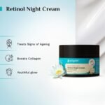 PILGRIM Korean Retinol Anti Aging Night Cream with Hyaluronic Acid & Vitamin C  For Men & Women - 50 g - Image 3