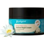 PILGRIM Korean Retinol Anti Aging Night Cream with Hyaluronic Acid & Vitamin C  For Men & Women - 50 g