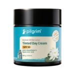 Pilgrim Korean White Lotus Day Cream With SPF 50 For Women and Men - 100g