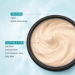 Pilgrim Korean White Lotus Day Cream With SPF 50 For Women and Men - 100g - Image 5