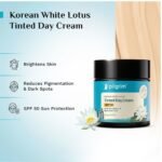 Pilgrim Korean White Lotus Day Cream With SPF 50 For Women and Men - 100g - Image 3