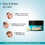 Pilgrim Korean Retinol Under Eye Cream for dark circles, Puffiness & Fine Lines with Vitamin C & Hyaluronic Acid  Women & Men Skin care - 30g - Image 6
