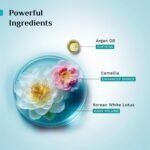Pilgrim Korean Argan Oil Hair Mask with White Lotus & Camellia For Dry Damaged Hair - 200ml - Image 4