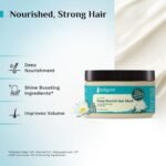 Pilgrim Korean Argan Oil Hair Mask with White Lotus & Camellia For Dry Damaged Hair - 200ml - Image 3