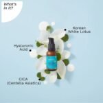 White Lotus Sunscreen Serum SPF 30 PA+++ With Hyaluronic Acid for Dry Oily Skin - 30 ml - Image 2