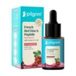 Pilgrim French Red Vine & Hyaluronic Acid Serum With Peptides For women & Men - 30 ml
