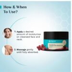 Pilgrim French Red Vine Youthful Glow Moisturizer SPF 30 with Vitamin C For Anti Ageing - 50g - Image 5