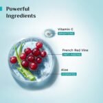 Pilgrim French Red Vine Face Wash with Vitamin C & goodness of Aloe for Anti Ageing & Dark Spots - 100 ml - Image 4