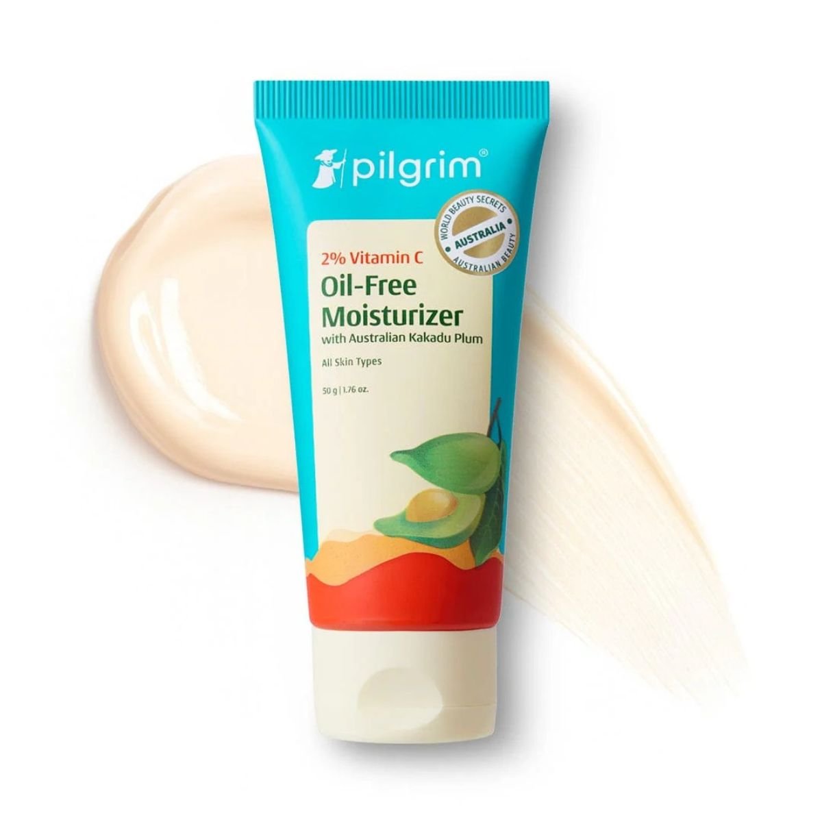 @Miniexpress.lk - 2026-07-03T115513.200 Pilgrim Australian 2% Vitamin C Oil Free Moisturizer For Oily & Acne Prone Skin - 50 g - Image 1
