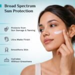 Pilgrim Squalane Ultra Matte Sunscreen SPF 50 PA+++ for Women & Men - Image 3