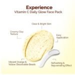 Mamaearth Vitamin C Daily Glow Face Pack with Vitamin C & Turmeric For All Skin Type - 200g - Image 5