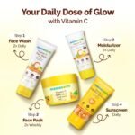 Mamaearth Vitamin C Daily Glow Face Pack with Vitamin C & Turmeric For All Skin Type - 200g - Image 8