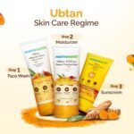 Mamaearth Ubtan Natural Glow Face Wash with Turmeric & Saffron For Tan Removal & Skin brightening - 100ml - Image 6