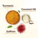 Mamaearth Ubtan Natural Glow Face Wash with Turmeric & Saffron For Tan Removal & Skin brightening - 100ml - Image 3