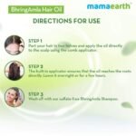 Mamaearth Bhring Amla Hair Oil With Bhringraj & Amla - 250ml - Image 2