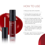 The Face Shop Water Fit Lip Tint Cherry Kiss, 5gm - Image 2
