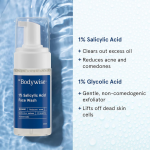 Be Bodywise 1% Salicylic Acid Oil Control Face Wash For Acne 120 ml - Image 3