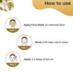 Pilgrim 24K Gold Facial Kit For Women & Men - Image 3